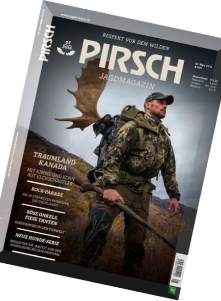 Pirsch – 2 Marz 2016 Cover
