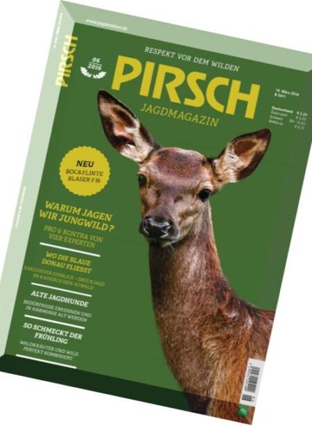 Pirsch Jagdmagazin – N 6, 16 Marz 2016 Cover