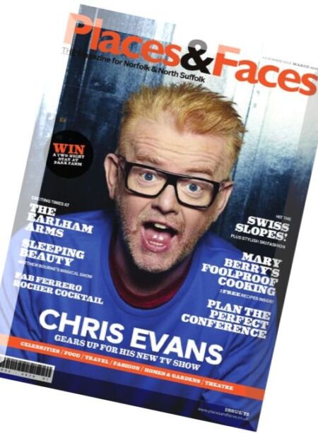 Places & Faces – March 2016 Cover