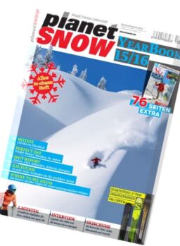 PlanetSnow – Yearbook 2015-16