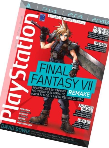 Playstation Brazil – Fevereiro 2016 Cover