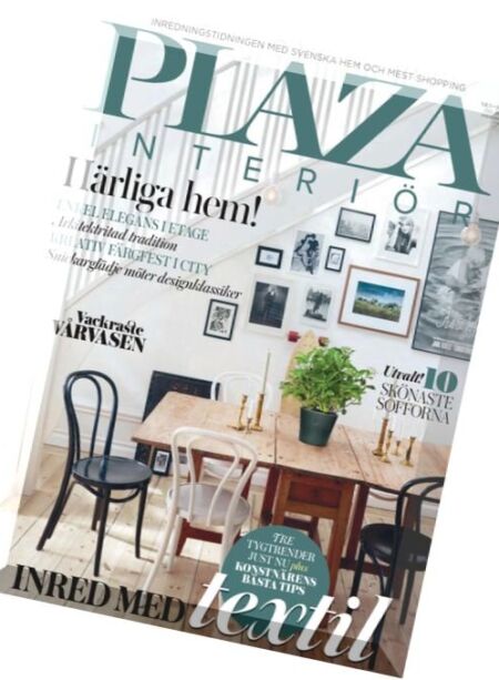 Plaza Interior – Mars 2016 Cover