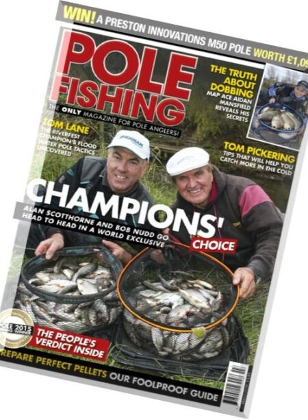 Pole Fishing – March 2016 Cover