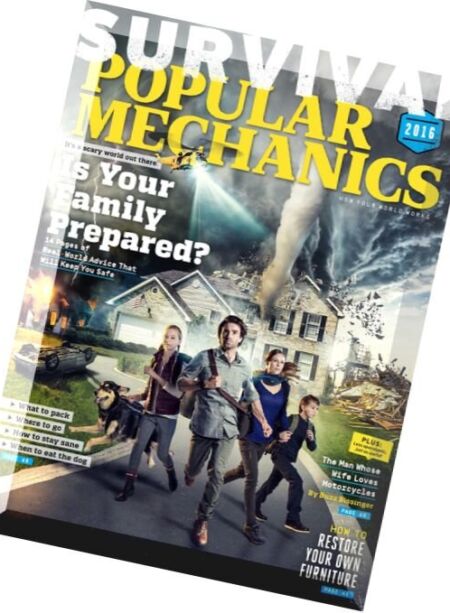 Popular Mechanics USA – March 2016 Cover