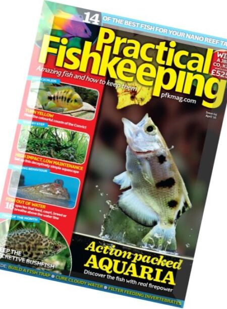 Practical Fishkeeping – April 2016 Cover