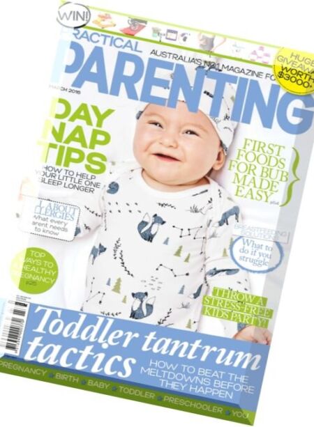 Practical Parenting Australia – March 2016 Cover