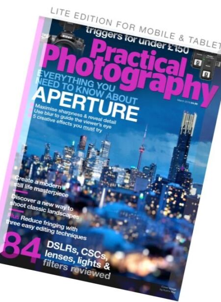 Practical Photography – March 2016 Cover