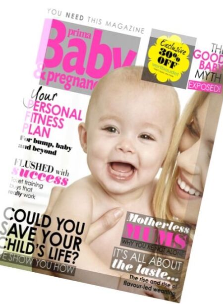 Prima Baby & Pregnancy – March 2016 Cover