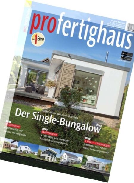 Pro Fertighaus – Marz-April 2016 Cover