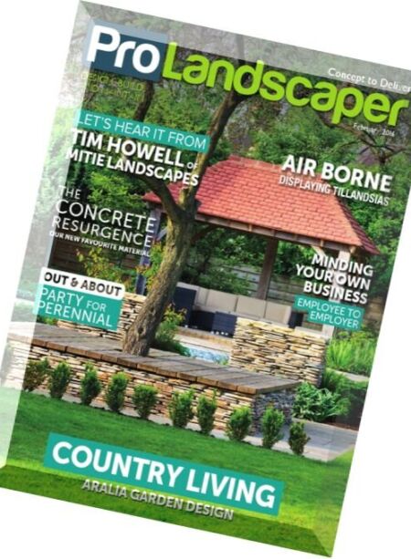 Pro Landscaper – February 2016 Cover