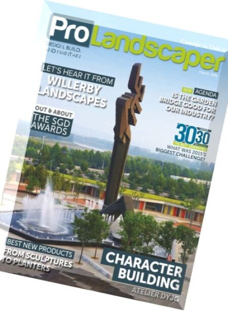 Pro Landscaper – March 2016 Cover