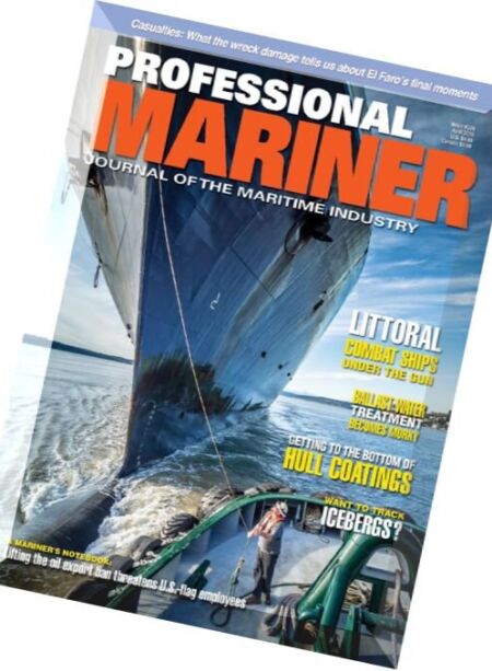 Professional Mariner – April 2016 Cover