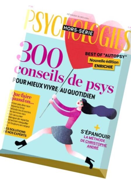 Psychologies France – Hors-Serie Fevrier-Mars 2016 Cover