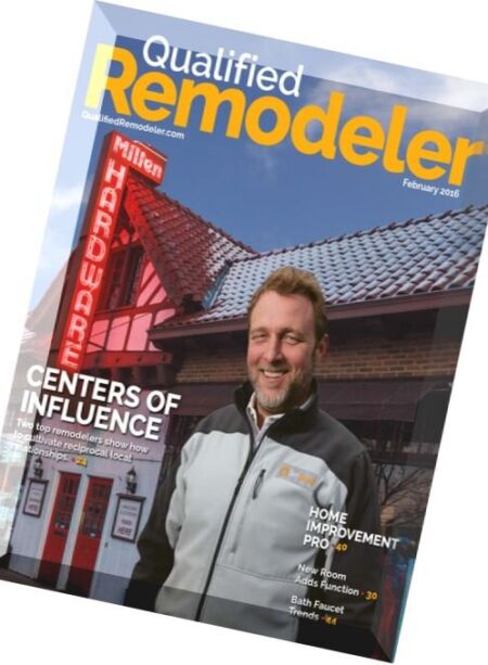 Qualified Remodeler – February 2016 Cover