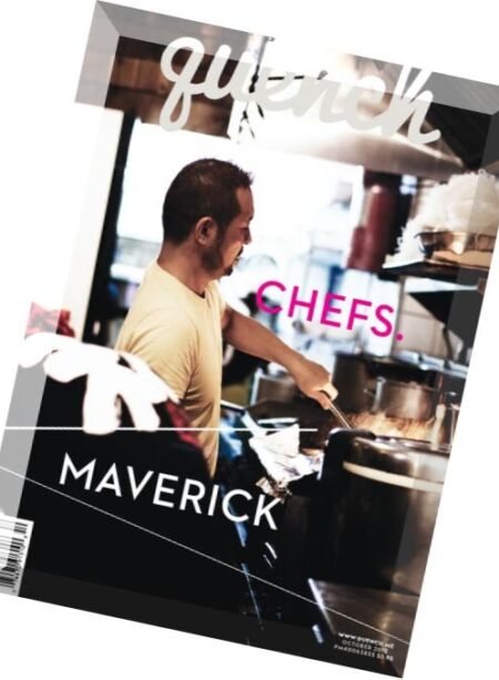 Quench Magazine – October 2015 Cover