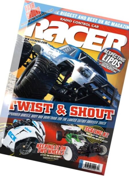 Radio Control Car Racer – April 2016 Cover