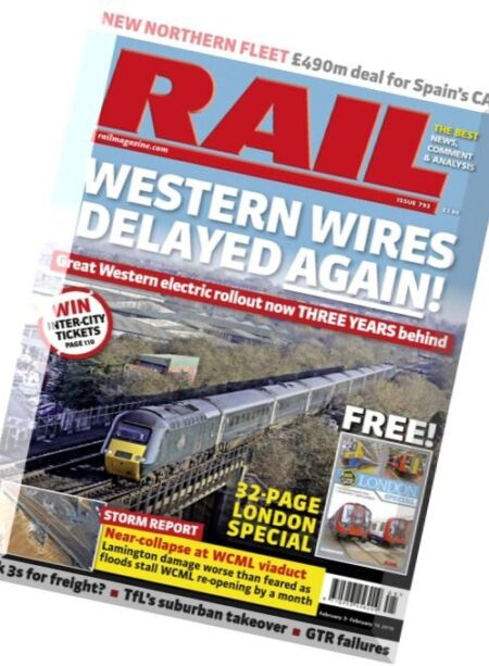 Rail – Issue 793, 2016 Cover
