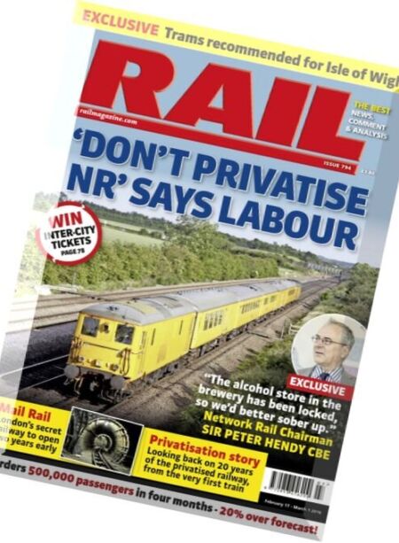 RAIL – Issue 794, 2016 Cover