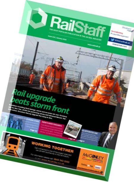 RailStaff – January 2016 Cover