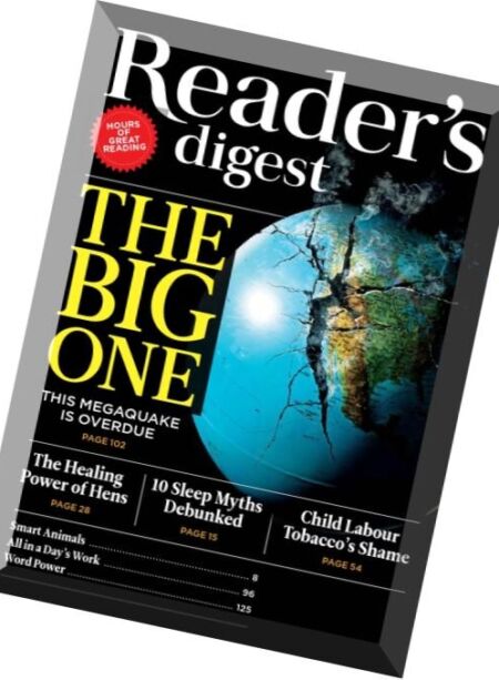 Reader’s Digest International – March 2016 Cover