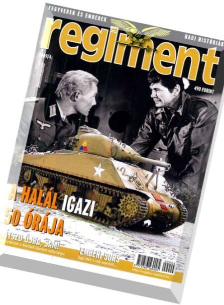 Regiment – 2009-04 Cover