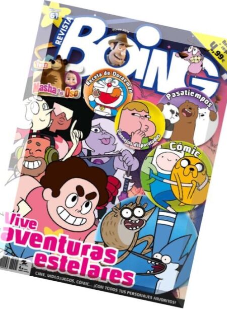 Revista Boing – Marzo 2016 Cover