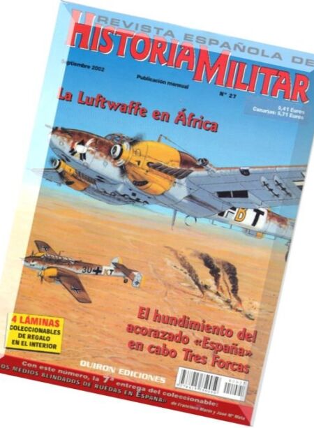 Revista Espanola de Historia Militar – 2002-09 (27) Cover