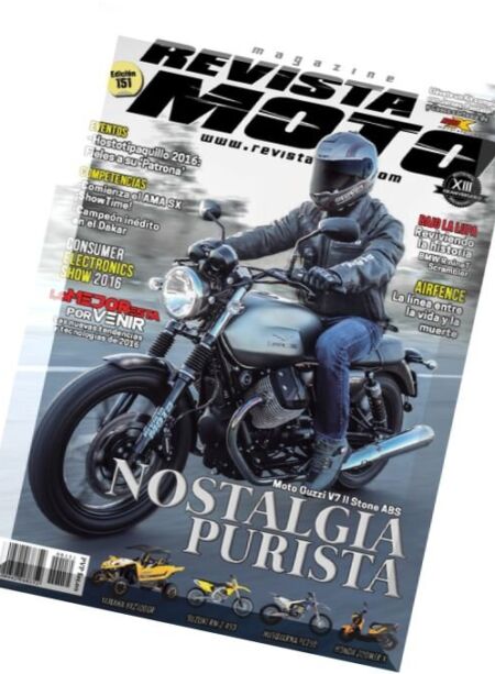 Revista Moto Mexico – Febrero 2016 Cover