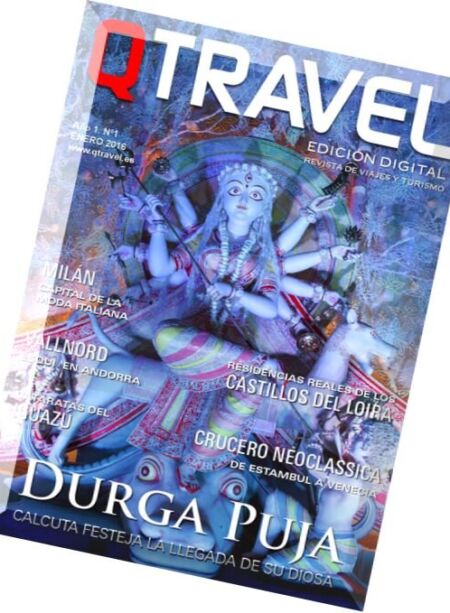 Revista QTRAVEL Digital – Enero 2016 Cover