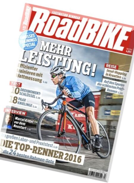 RoadBIKE – Nr.3 Marz 2016 Cover