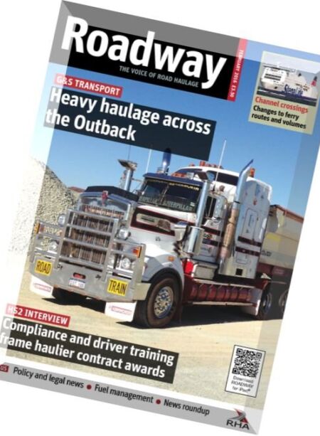 Roadway – February 2016 Cover