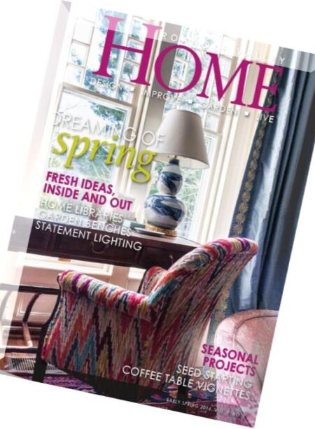 Roanoke Valley HOME Magazine – Early Spring 2016 Cover