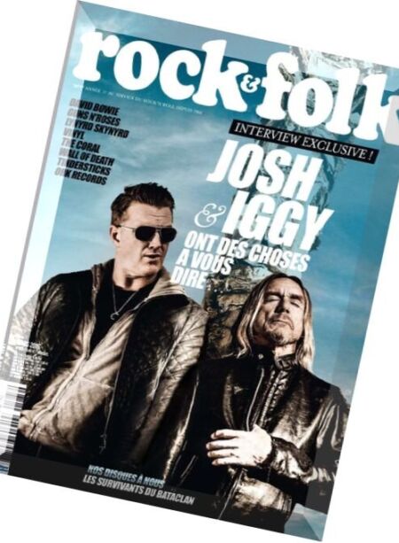Rock & Folk – Mars 2016 Cover
