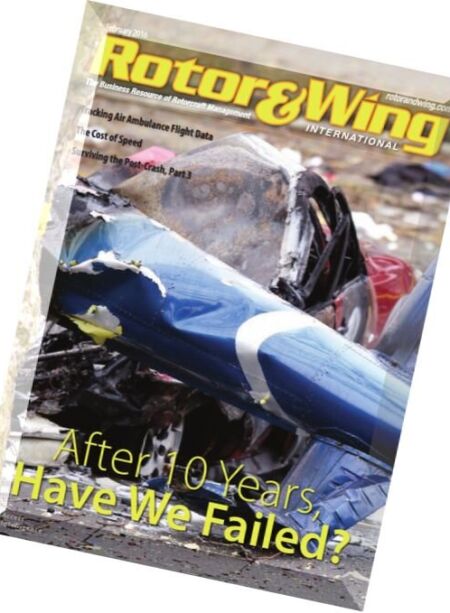Rotor & Wing – February 2016 Cover
