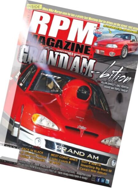 RPM Magazine – February 2016 Cover