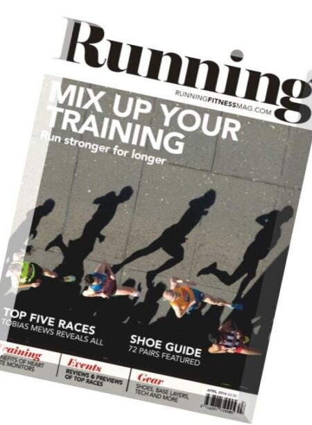 Running fitness – April 2016 Cover