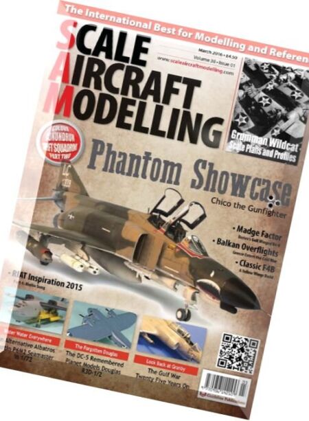 Scale Aircraft Modelling – March 2016 Cover