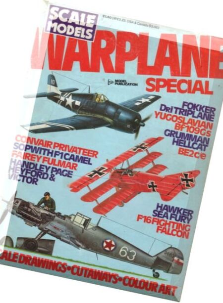 Scale Models – Warplane Special Cover