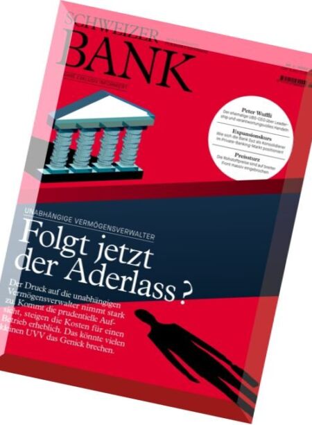 Schweizer Bank – Marz 2016 Cover