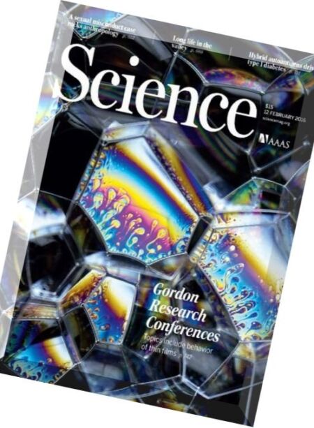Science – 12 February 2016 Cover
