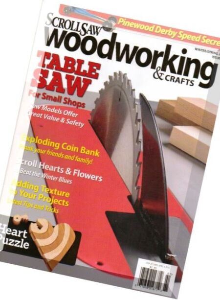 ScrollSaw Woodworking & Crafts – Winter-Spring 2016 Cover