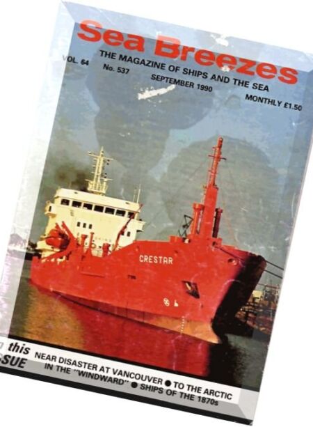 Sea Breezes – 1990-09 Cover