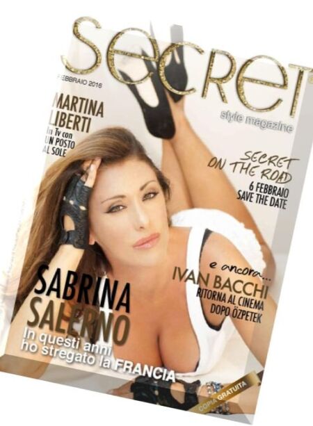 Secret Style – Febbraio 2016 Cover