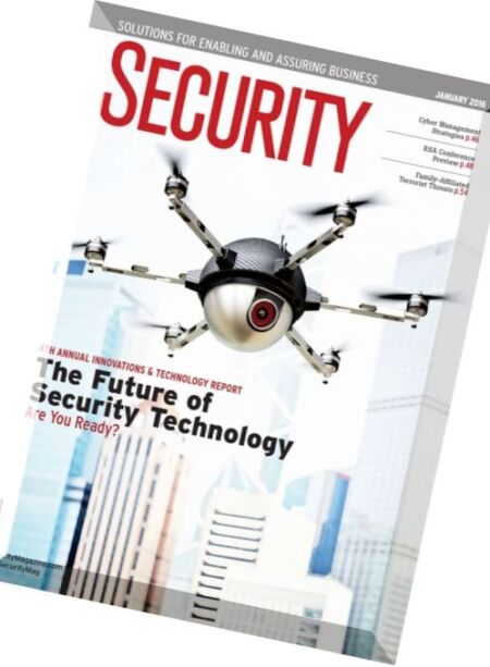 Security – January 2016 Cover