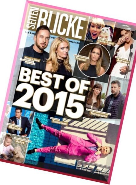 Seitenblicke – 22 December 2015 Cover
