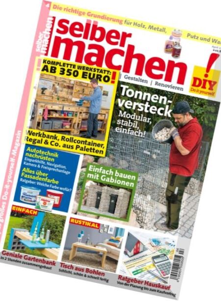Selber Machen – April 2016 Cover