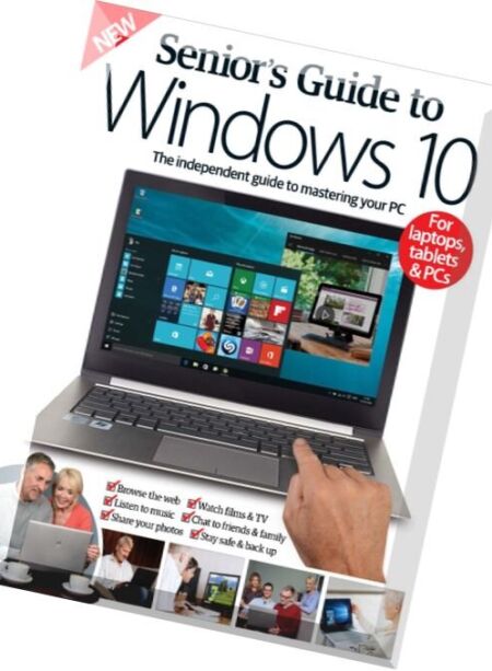 Senior’s Guide To Windows 10 – 2016 Cover