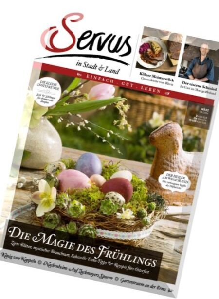 Servus Magazin – Marz 2016 Cover