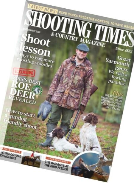 Shooting Times & Country – 17 February 2016 Cover