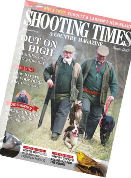 Shooting Times & Country – 27 January 2016 Cover